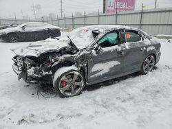 Salvage cars for sale at Dyer, IN auction: 2019 Audi S3 Prestige