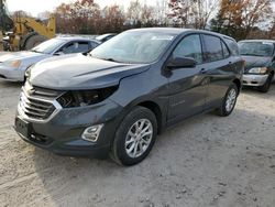 Salvage cars for sale at North Billerica, MA auction: 2019 Chevrolet Equinox LS