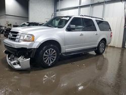 Ford Vehiculos salvage en venta: 2017 Ford Expedition EL XLT