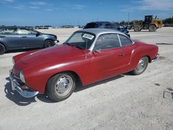 Salvage cars for sale at Arcadia, FL auction: 1966 Volkswagen Karmann Ghia