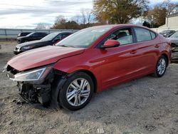 Salvage cars for sale at Chatham, VA auction: 2020 Hyundai Elantra SEL