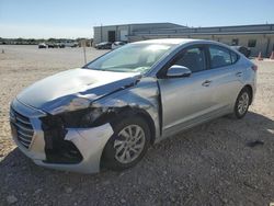 Vehiculos salvage en venta de Copart San Antonio, TX: 2017 Hyundai Elantra SE