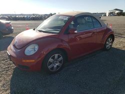 Salvage cars for sale at San Diego, CA auction: 2007 Volkswagen New Beetle Convertible Option Package 1