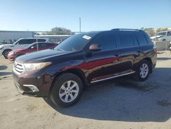 Salvage cars for sale from Copart Orlando, FL: 2013 Toyota Highlander Base