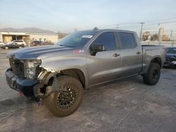 Chevrolet Silverado k1500 lt Trail salvage cars for sale: 2021 Chevrolet Silverado K1500 LT Trail Boss