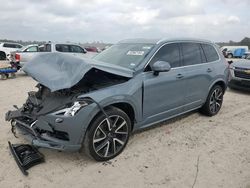 Salvage cars for sale at Houston, TX auction: 2022 Volvo XC90 T6 Momentum