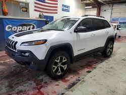 Jeep Cherokee salvage cars for sale: 2016 Jeep Cherokee Trailhawk