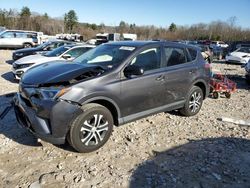 Salvage cars for sale at Candia, NH auction: 2018 Toyota Rav4 LE