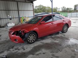 Salvage cars for sale at Cartersville, GA auction: 2010 Toyota Camry SE