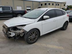 Salvage cars for sale at Wilmer, TX auction: 2015 Ford Focus SE