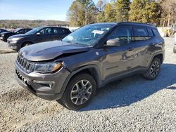 Jeep salvage cars for sale: 2020 Jeep Compass Trailhawk