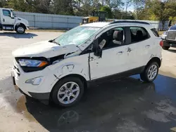 Ford salvage cars for sale: 2020 Ford Ecosport SE