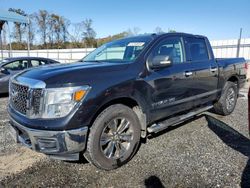 Salvage SUVs for sale at auction: 2018 Nissan Titan S