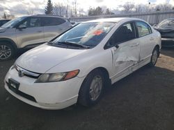 Vehiculos salvage en venta de Copart Bowmanville, ON: 2008 Honda Civic DX-G