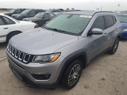 Salvage cars for sale at Riverview, FL auction: 2019 Jeep Compass Latitude