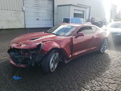 Salvage cars for sale at Woodburn, OR auction: 2016 Chevrolet Camaro SS