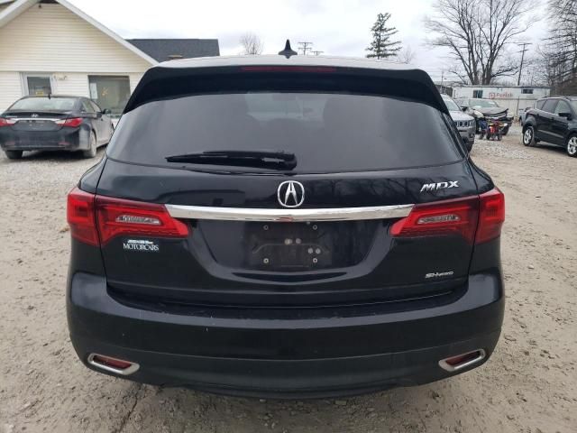 2016 Acura MDX Technology