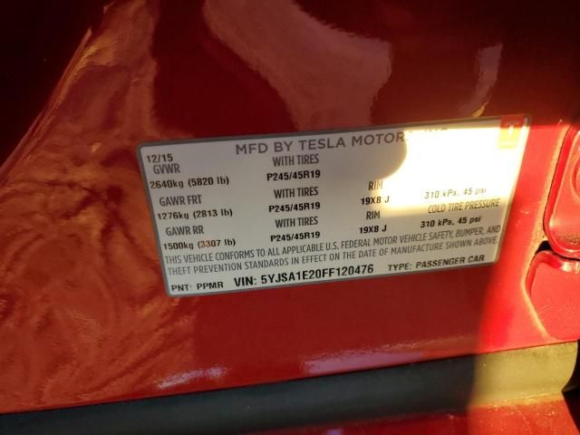 2015 Tesla Model S