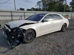 Mercedes-Benz salvage cars for sale: 2022 Mercedes-Benz S 580 4matic