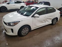 Salvage cars for sale at Davison, MI auction: 2020 KIA Rio LX