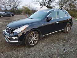 Vehiculos salvage en venta de Copart Baltimore, MD: 2017 Infiniti QX50