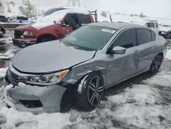 Honda salvage cars for sale: 2017 Honda Accord LX