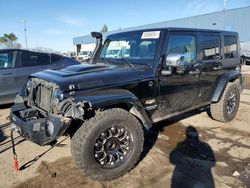 2010 Jeep Wrangler Unlimited Sahara en venta en Woodhaven, MI