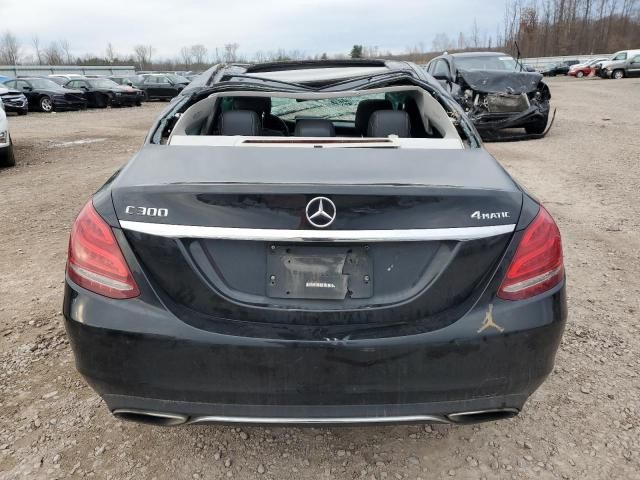 2016 Mercedes-Benz C 300 4matic