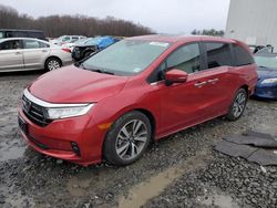 Honda salvage cars for sale: 2022 Honda Odyssey Touring