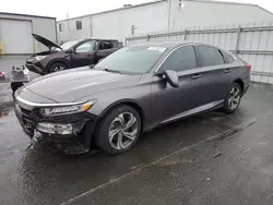 Salvage cars for sale at Vallejo, CA auction: 2020 Honda Accord EX