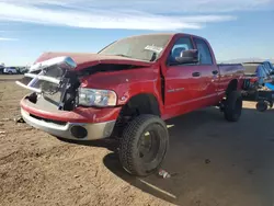 Salvage cars for sale at Brighton, CO auction: 2005 Dodge RAM 2500 ST