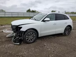 Salvage cars for sale at Houston, TX auction: 2015 Audi Q5 Premium Plus