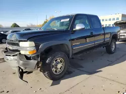 Chevrolet Silverado k2500 Heavy dut Vehiculos salvage en venta: 2002 Chevrolet Silverado K2500 Heavy Duty