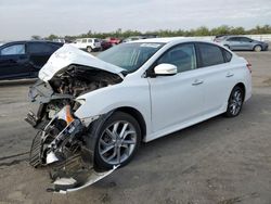 Salvage cars for sale at Fresno, CA auction: 2015 Nissan Sentra S