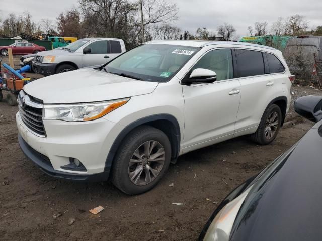 2014 Toyota Highlander XLE