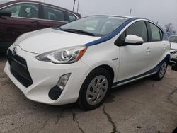 Toyota salvage cars for sale: 2016 Toyota Prius C