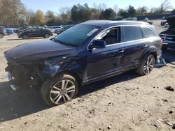 Salvage cars for sale from Copart Madisonville, TN: 2013 Audi Q7 Premium Plus