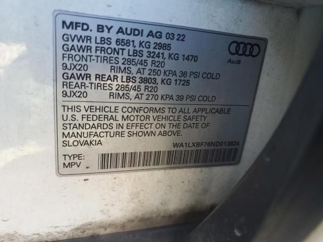 2022 Audi Q7 Premium Plus