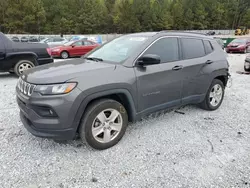 Salvage cars for sale at Gainesville, GA auction: 2022 Jeep Compass Latitude