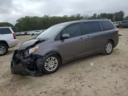 Carros salvage sin ofertas aún a la venta en subasta: 2016 Toyota Sienna XLE