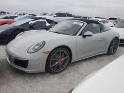 Carros salvage a la venta en subasta: 2019 Porsche 911 Targa 4S