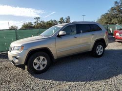 Salvage cars for sale at Riverview, FL auction: 2014 Jeep Grand Cherokee Laredo