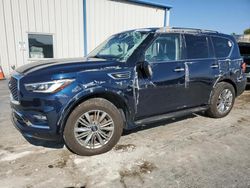 Salvage cars for sale at Tulsa, OK auction: 2020 Infiniti QX80 Luxe