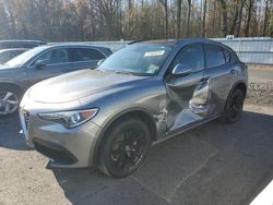 Salvage cars for sale at Glassboro, NJ auction: 2018 Alfa Romeo Stelvio Sport