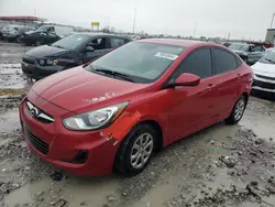 Salvage cars for sale at Cahokia Heights, IL auction: 2013 Hyundai Accent GLS