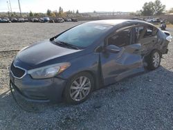 Salvage cars for sale at Mentone, CA auction: 2014 KIA Forte LX