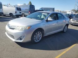 Salvage cars for sale from Copart Hayward, CA: 2013 Toyota Camry Hybrid