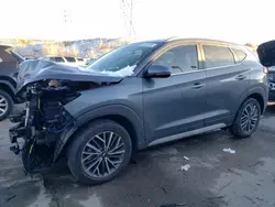 Salvage cars for sale at Littleton, CO auction: 2021 Hyundai Tucson Limited