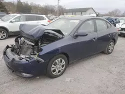 Hyundai Elantra salvage cars for sale: 2010 Hyundai Elantra Blue