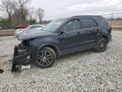 Salvage cars for sale at Cicero, IN auction: 2016 Ford Explorer Sport